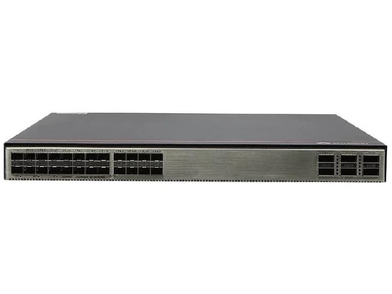 Switch Huawei CloudEngine S6730-H24X6C vista frontal Puertos del Huawei CloudEngine S6730-H24X6C Conectividad del Switch Huawei S6730-H24X6C Especificaciones técnicas del Huawei S6730-H24X6C Switch Huawei 10GE/40GE modelo S6730-H24X6C